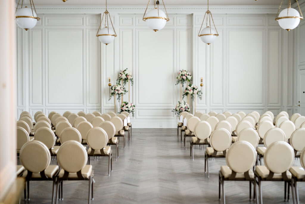 sitting arrangement in The Adolphus Hotel